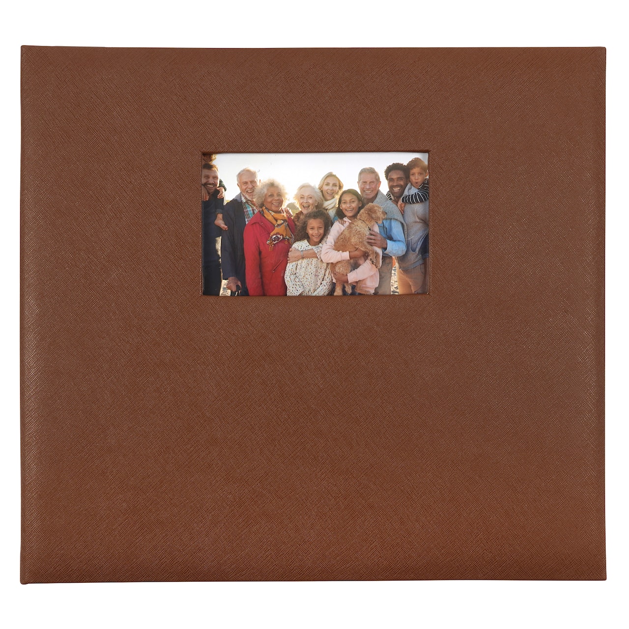 Brown Scrapbook by Recollections&#x2122;, 12&#x22; x 12&#x22;